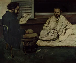 Paul Alexis Reading a Manuscript to Emile Zola